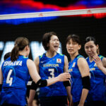 VNL femenina 2024: Japón derrotó al campeón en Antalya