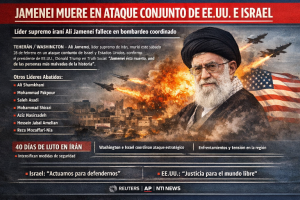 Ali Jamenei a caído e iraníes han salido a festejar en las calles