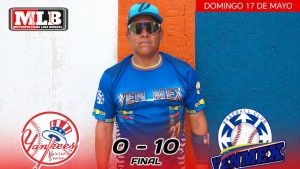 Venmex blanquea a Yankees en la Liga Metropolitana