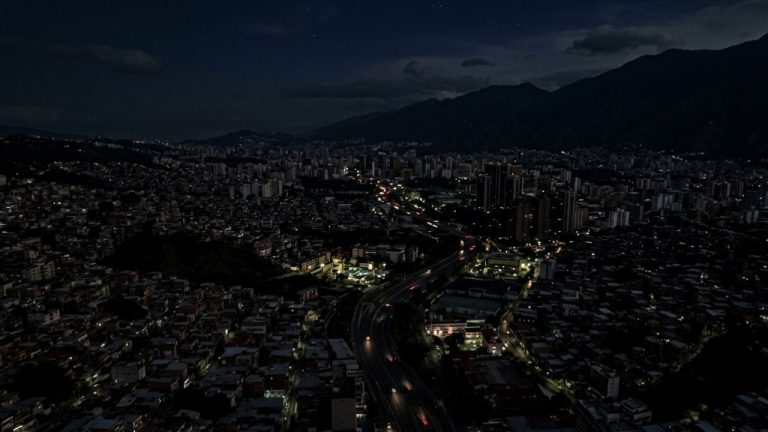 Caracas sin luz