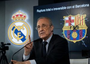 Florentino Pérez cierra cualquier vínculo con el Barcelona