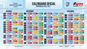 LIDOM aprobó el calendario oficial de la temporada 2026-27