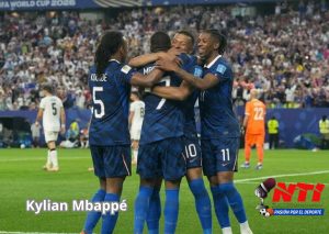 Francia venció 3-0 a Irak con doblete de Mbappé