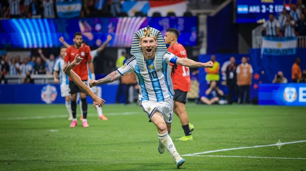 Argentina vino de atrás y sacó la casta de campeón para eliminar a Egipto Argentina vino de atrás y sacó la casta de campeón para eliminar a Egipto