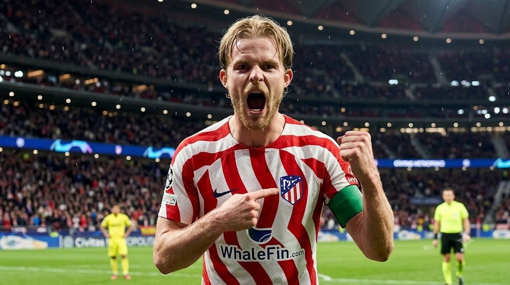 El Atlético de Madrid refuerza su centro del campo con el internacional danés Morten Hjulmand