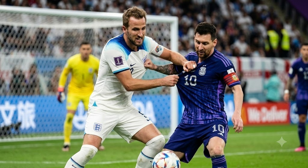 Argentina saca el corazón de campeón y humilla a Inglaterra y esta en la final Argentina saca el corazón de campeón y humilla a Inglaterra y esta en la final