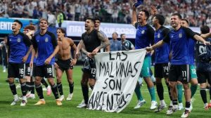 FIFA abre expediente contra la AFA por la pancarta política