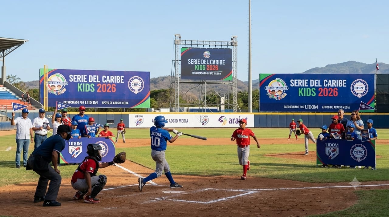 LIDOM anuncia participación en la Serie del Caribe Kids 2026