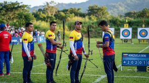 Venezuela y Rd caen en Tiro al Arco Recurvo masculino por equipos