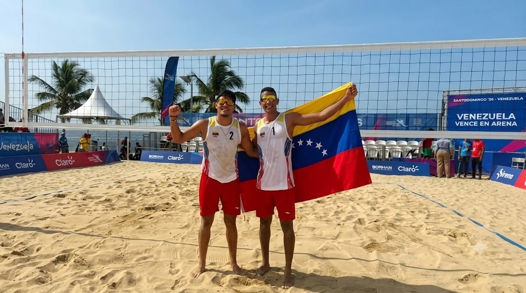 Venezuela derrota a Guatemala en Voleibol de Playa