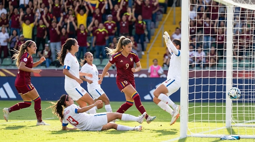La Vinotinto femenina vence fácil a Costa Rica en los JCC2026