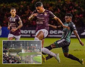 Futve: Altercados entre barras en el Misael Delgado