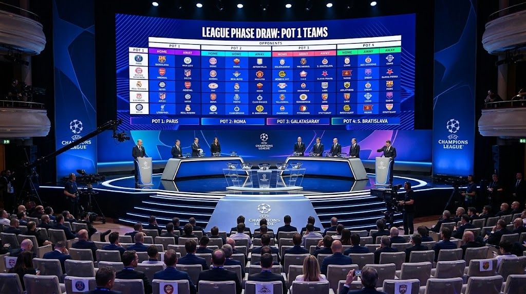 Listo el sorteo de la UEFA Champions League Listo el sorteo de la UEFA Champions League