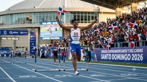 JCC2026: RD suma oro en atletismo y gana en béisbol