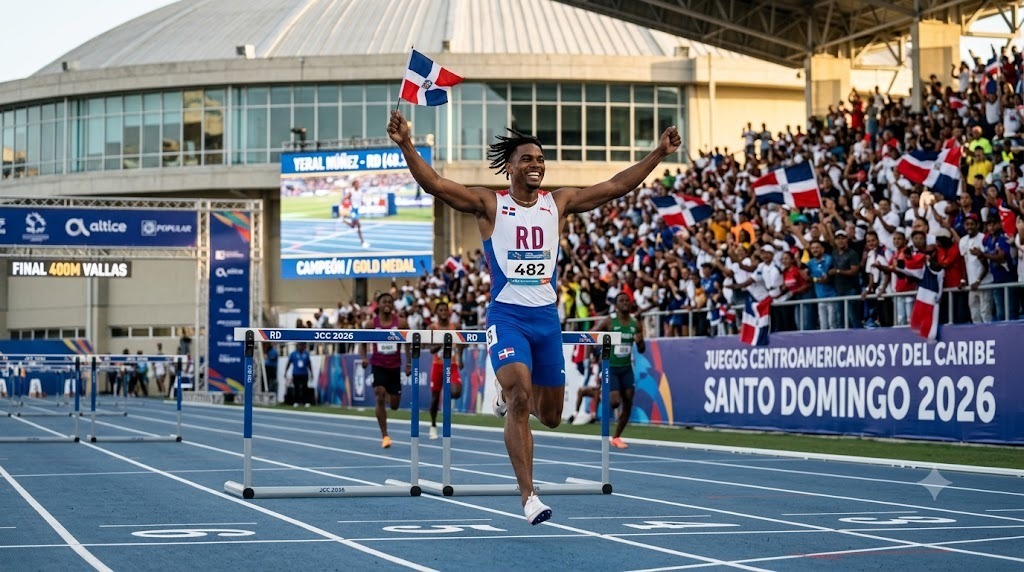 JCC2026: RD suma oro en atletismo y gana en béisbol JCC2026: RD suma oro en atletismo y gana en béisbol