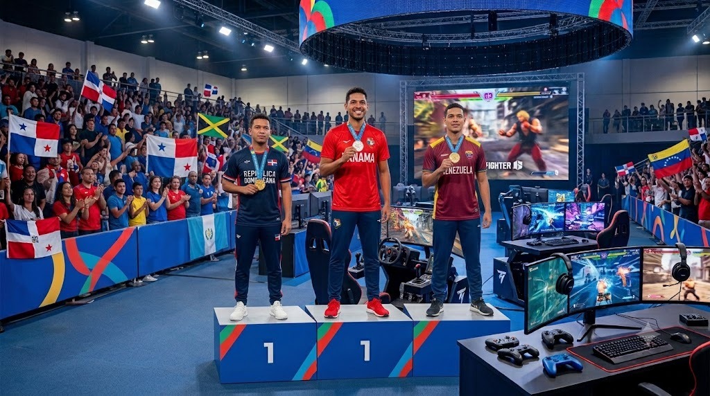 JCC2026: Panamá, RD y Colombia ganan oro en Video Juegos JCC2026: Panamá, RD y Colombia ganan oro en Video Juegos
