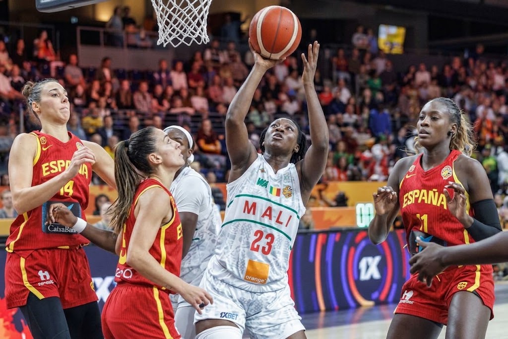Malí derrotó a España en el Mundial de Baloncesto Femenino