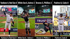 Yankees, Padres, Braves y Chicago White Sox picaron adelante
