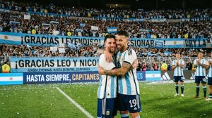 Messi jugó su último partido con la Albiceleste